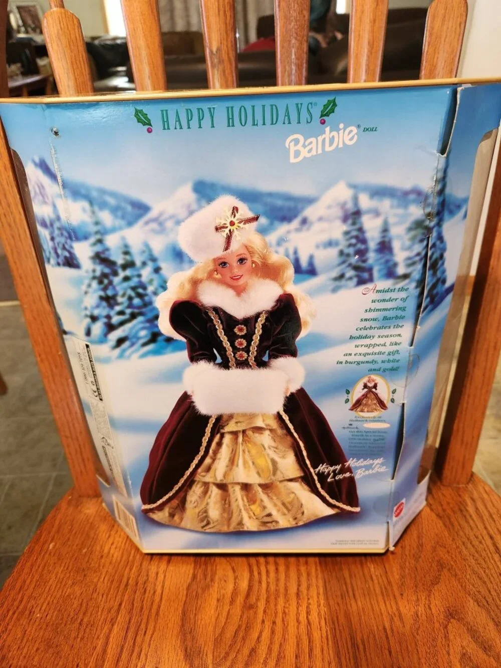 Mattel 15646 Barbie Happy Holidays 1996 Special Edition